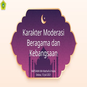 Materi Ukhuwah Moderasi beragama MATSAMA.pptx