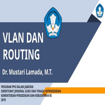 Materi VLAN untuk kelas XI Teknik Komputer Jaringan