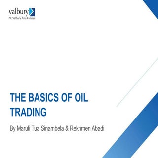 The Basics of Oil Trading Episode 1