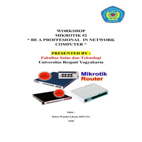 Workshop Mikrotik