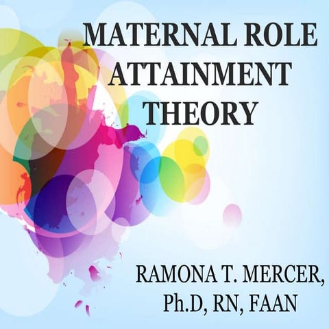 Maternal role attainment theory