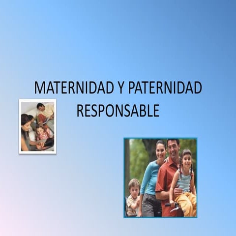 Maternidad y paternidad,marzo25