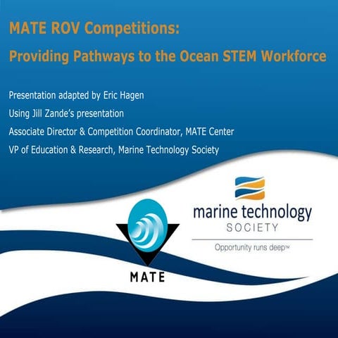 Mate International Rov Competition | PPTX