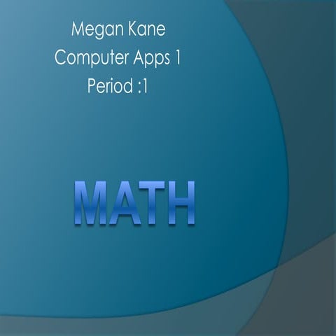 Math | PPTX