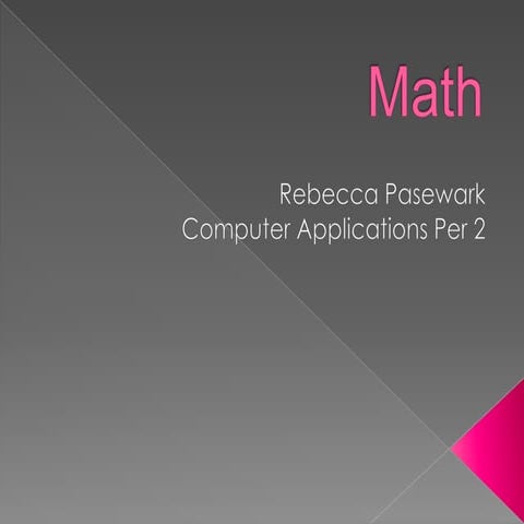 Magic multiplication table 123 | PPT