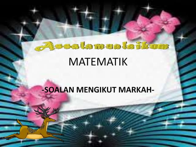 Math ikut markah
