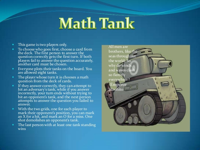 math tank pp