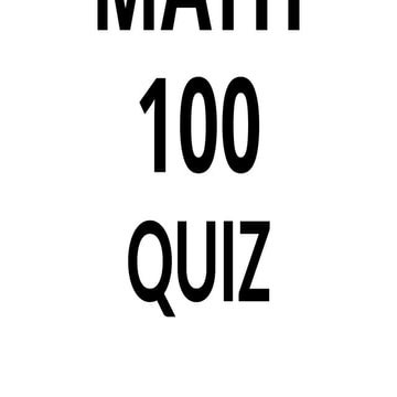 discrete MATHematics 100 QUIZ       .pptx