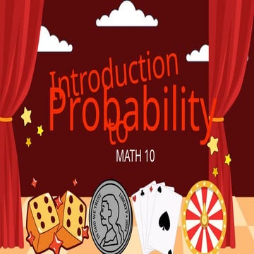 MATH 10 Introduction to Probability .pptx
