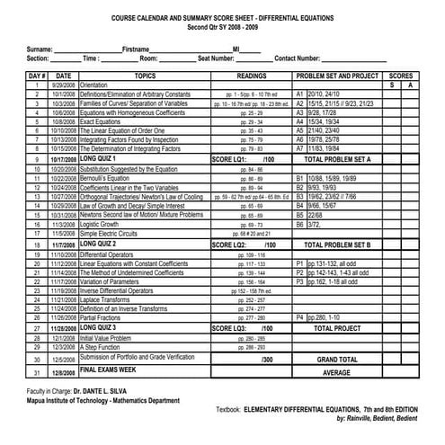 Math10 (mwf)course calendar 1 st qtr 2011 12