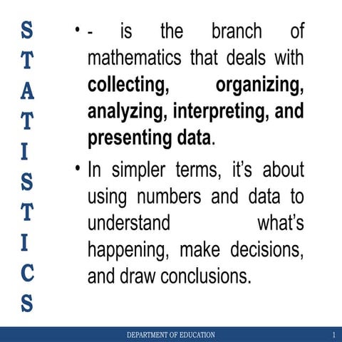 Daily Lesson Plan-W1-STATistic and probability | DOCX