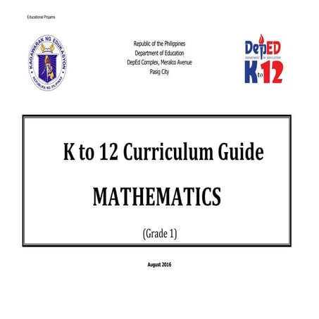 Math 1 Curriculum Guide rev.2016