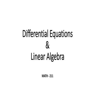 Chapter 1: First-Order Ordinary Differential Equations/Slides 