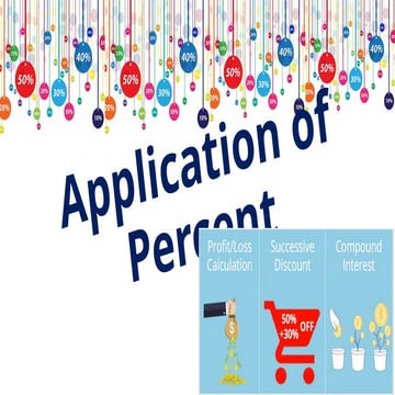 Math 6-Application of Percent Discount Sale Price Rate of Discount