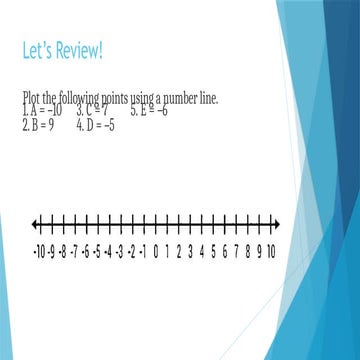 THE ABSOLUTE VALUE OF INTEGERS math 7 week 8 lesson.pptx