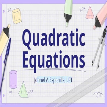 Math 9 Extracting Square Root of Quadratic Equations.pptx