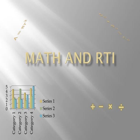 Math and r ti | PPT