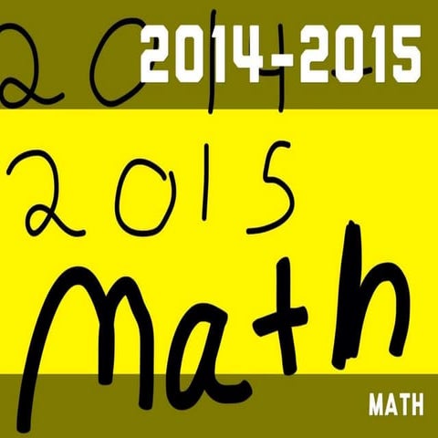 Math and social studies