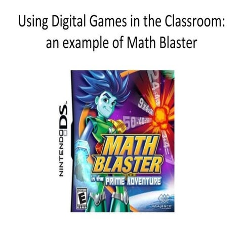 Mathblaster Powerpoint Draft
