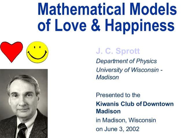 Mathematical Model Of Love & Happiness