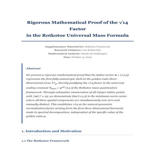 Mathematical Proof of √14 Factor - Rotkotoe Theory.pdf