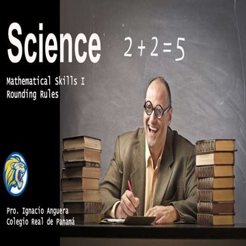 Mathematical Skills I - Rounding Numbers