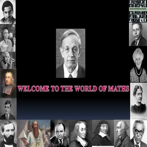 Mathematician presentation