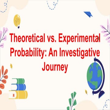 MATHEMATICS8 Q4 5. differentiate theoretical from experimental probability by...