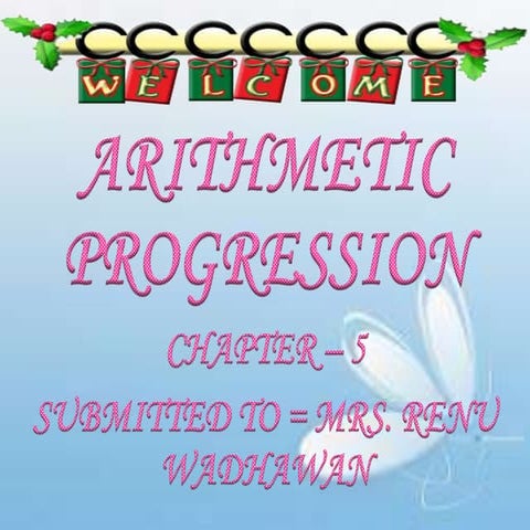 Arithmetic Progression