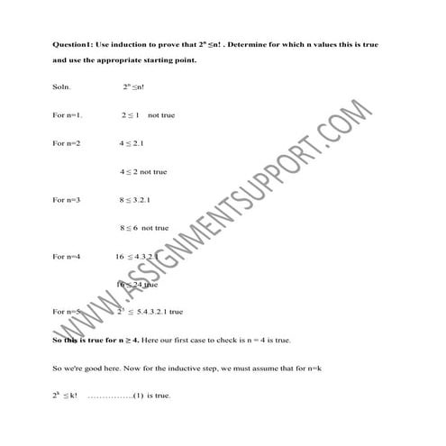 Mathematics assignment sample from assignmentsupport.com essay writing services 