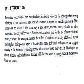 Application Of mathematics in Finance- Time Value of Money