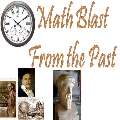 History of Mathematics: Egyptian Geometry ( Antipona ). pptx | PPTX