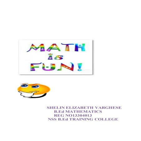 Mathematics fun