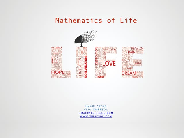 Mathematics of life