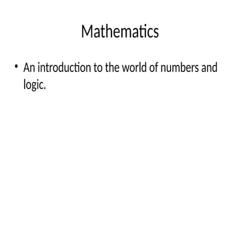 Introduction to Mathematics.pdf
