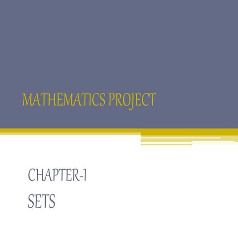 Mathematics project