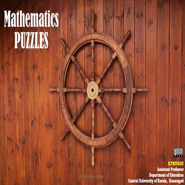 Mathematics Puzzles