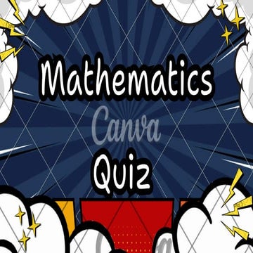 Mathematics Quiz.pdf Objectives importance | PDF