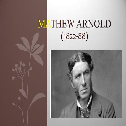 Mathew arnold