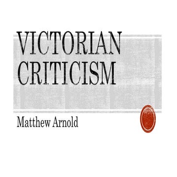 Mathew Arnold