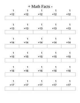 Math facts | PDF