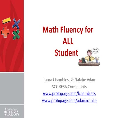 Math fluency for all students ppt