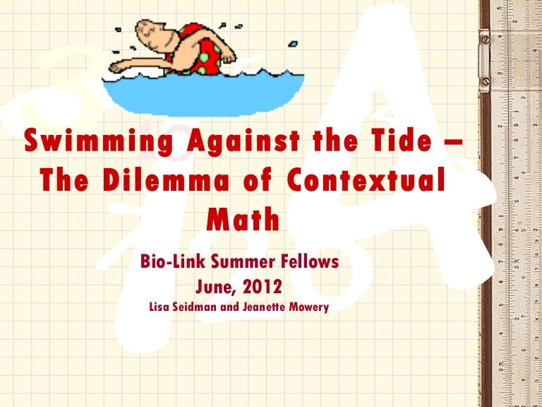 Math for biotechnology bio linkfellows2012