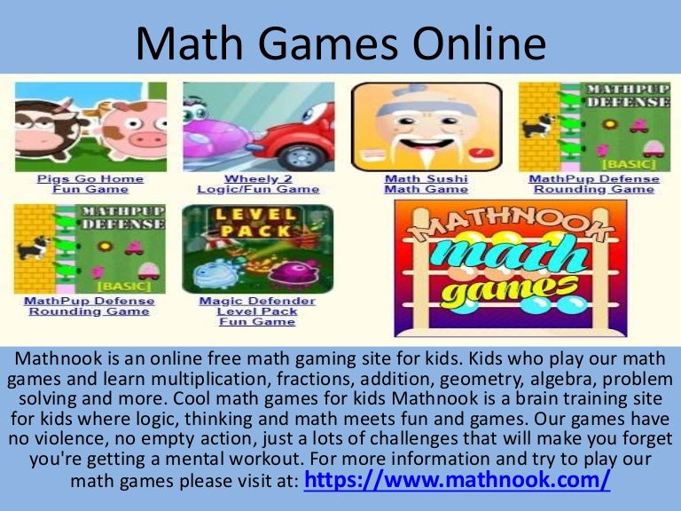 Math games online
