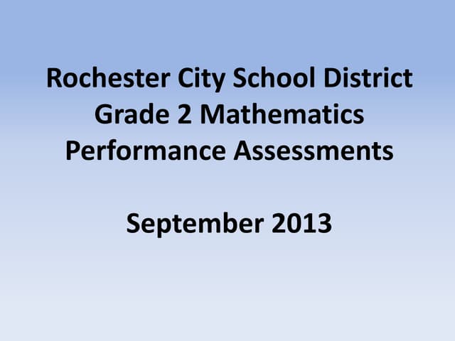 Math grade 2 training