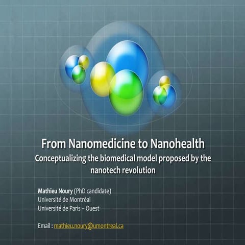 Mathieu Noury_From nanomedicine to nanohealth conceptualizing the biomedical ...