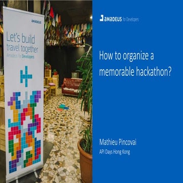 How to run a hackathon | PPTX