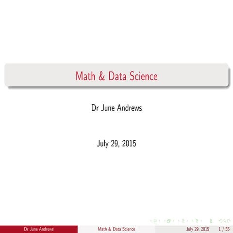 Math in data | PPT