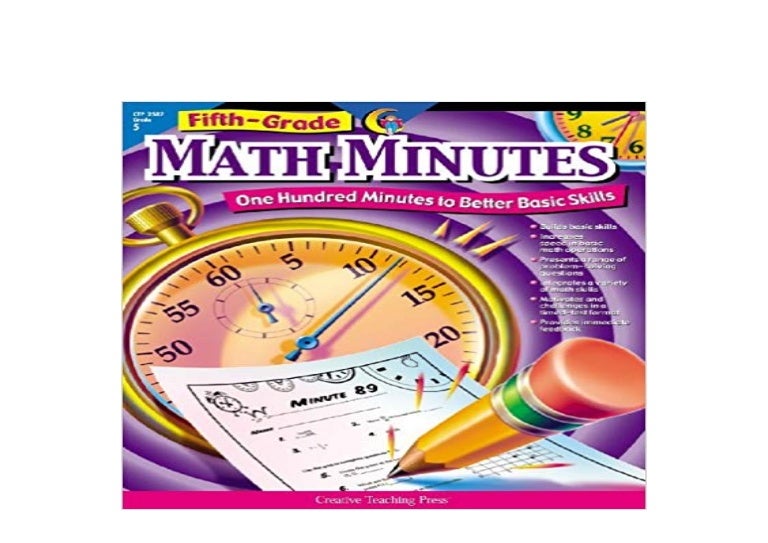 5th Grade Math Minutes Pdf