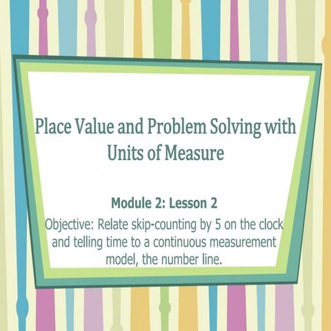 Math module 2 lesson 2 | PPTX